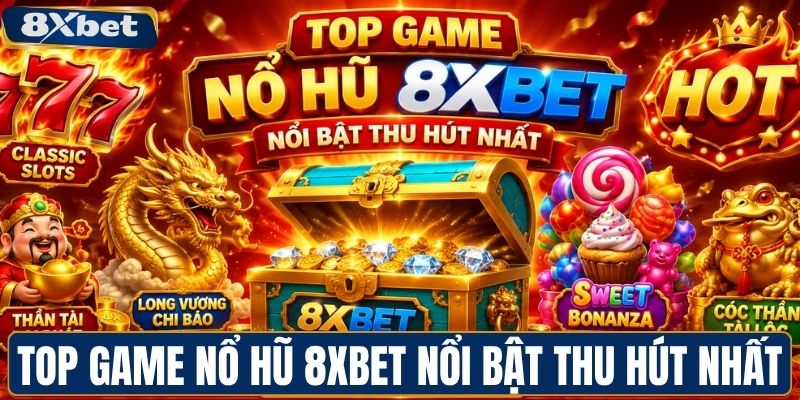 Top game nổ hũ 8XBET nổi bật thu hút nhất 